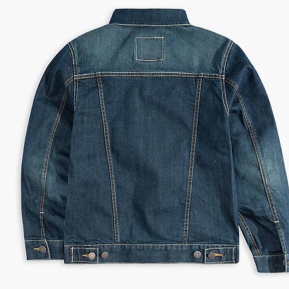 Boys Levis Trucker Jacket - Picture 2 of 9